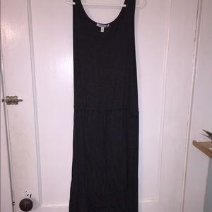 High-low dark dress