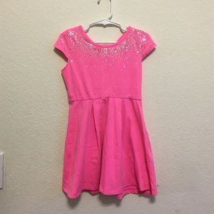 Pink sparkle dress! Girls size 4-5 (XS)