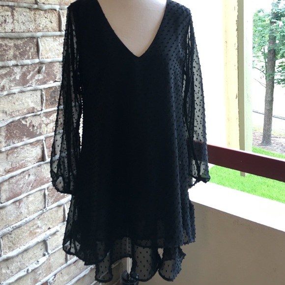 Fun and Flirty Black Dress