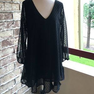 Fun and Flirty Black Dress