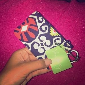Vera Bradley Zip ID Case ~ Sun Valley