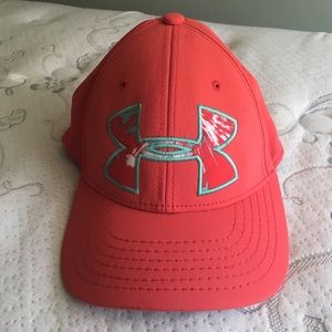 Coral Under Armour  Hat