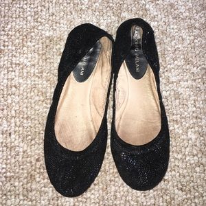 Black Antonio Melani ballet flats