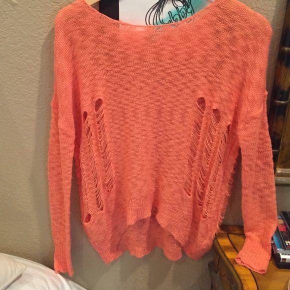orange sweater - Picture 1 of 2
