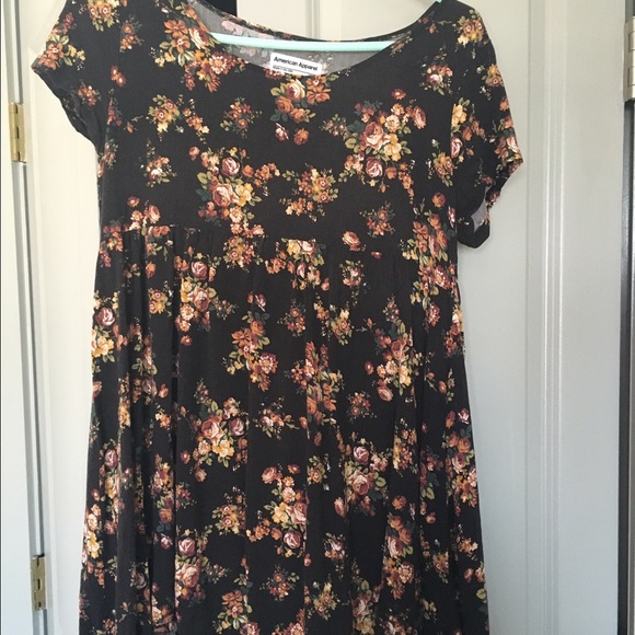 American Apparel Floral Babydoll Dress