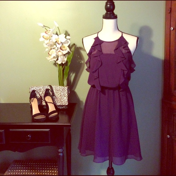 🌺BCBG Purple Dress🌺 Final Price - Picture 2 of 8