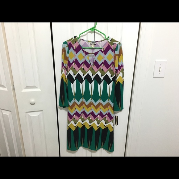 Haani Summer Shift dress with bell sleeves