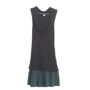 Free people black scoop neck dress