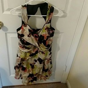 Jessica Simpson crisscross chest dress