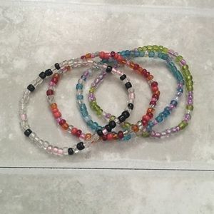 Colorful Beaded Bracelets