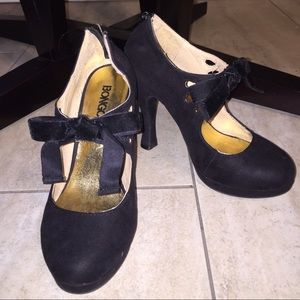 Black high heels