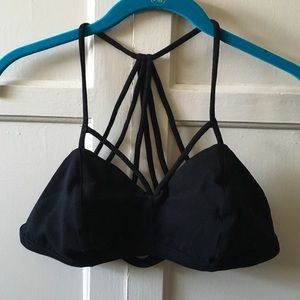 Black Strappy Bralette NEW