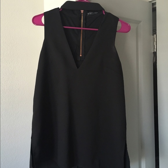 White Fox Boutique High Neck Top