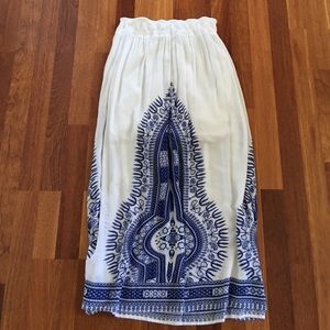 World Market maxi skirt