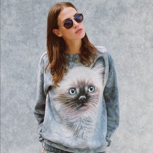 Cat Sweatshirt Urban Outfitters