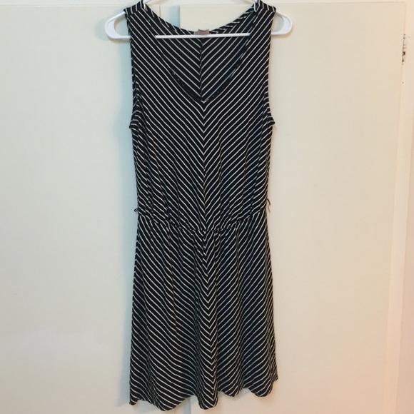 B&W Striped Dress