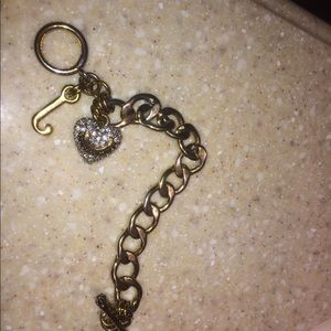 JUICY COUTURE CHARM BRACELET GOLD