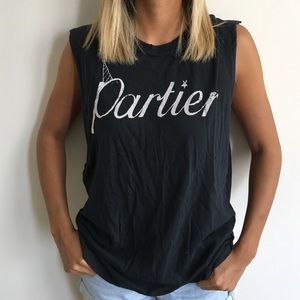 UNIF Tops - UNIF Partier Muscle Tee. No Trades 🚫 UNIF Tops - UNIF Partier Muscle Tee. No Trades 🚫