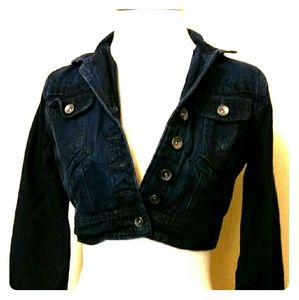 LEI cropped jean jacket