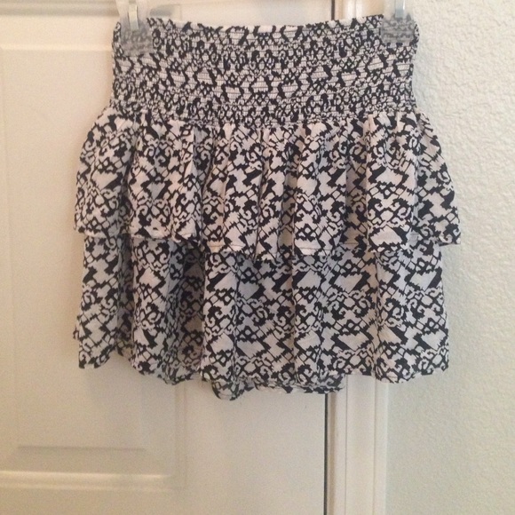 Black & White Skirt