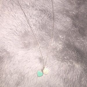 Return to Tiffany Double Heart Tag Pendant