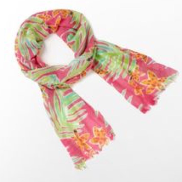 Lilly Pulitzer Murfette Scarf Hotty Pk