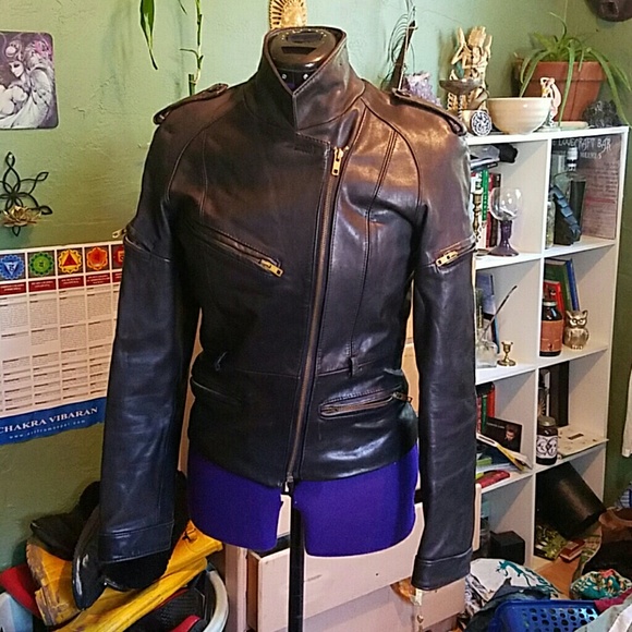 Vintage leather jacket