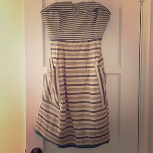 Strapless Anthropologie Dress