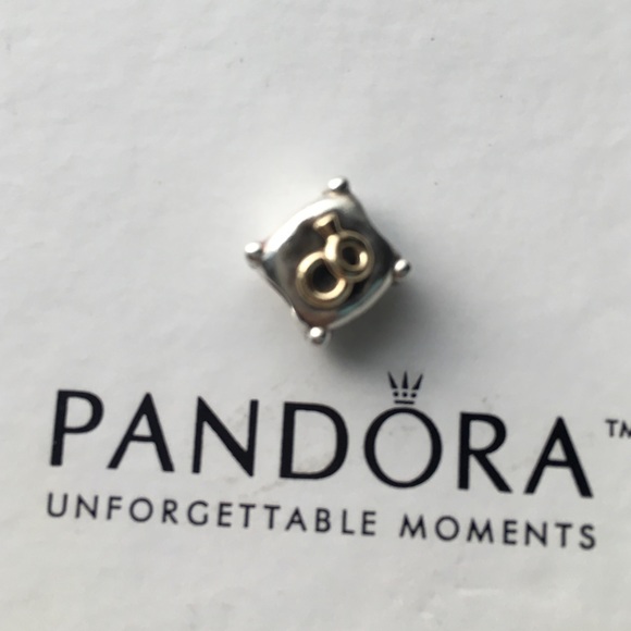 Engagement charm by Pandora