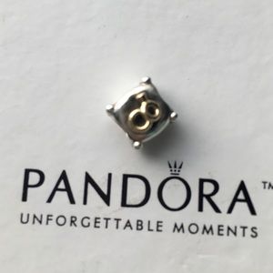 Engagement charm by Pandora