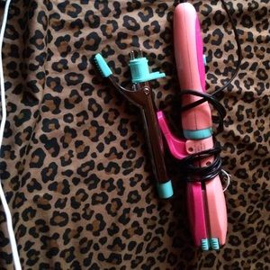 Flat irons and curlers in one