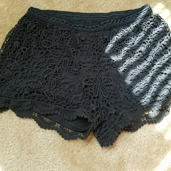 Lace shorts