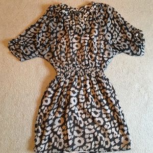 Trendy leopard bring dress