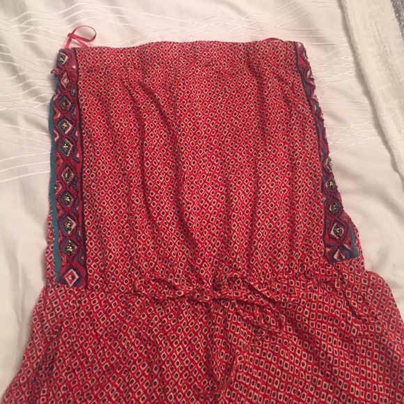 Zara beaded print jumpsuit