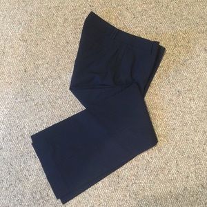 Gently worn navy pinstripe BR dress pants