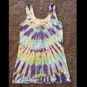 Tie-dye tank top