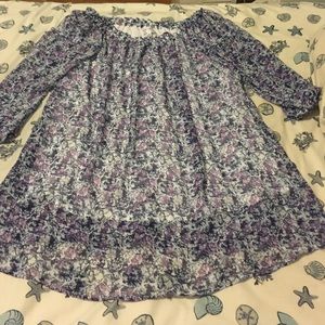 NWOT Off-the-Shoulder Boho Dress+BOGO ITEM(: