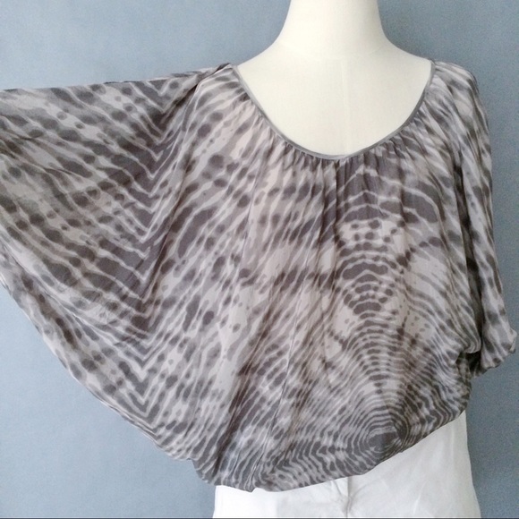 Bebe silk tunic blouse - Picture 2 of 4