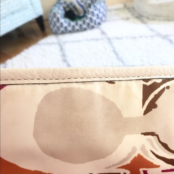 Coach signature bag fuchsia pink navy blue orange - Picture 2 of 4