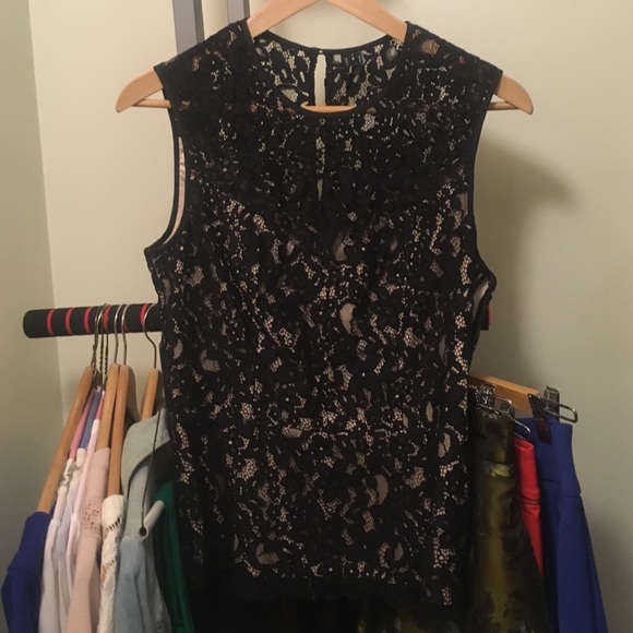 Black Lacey blouse