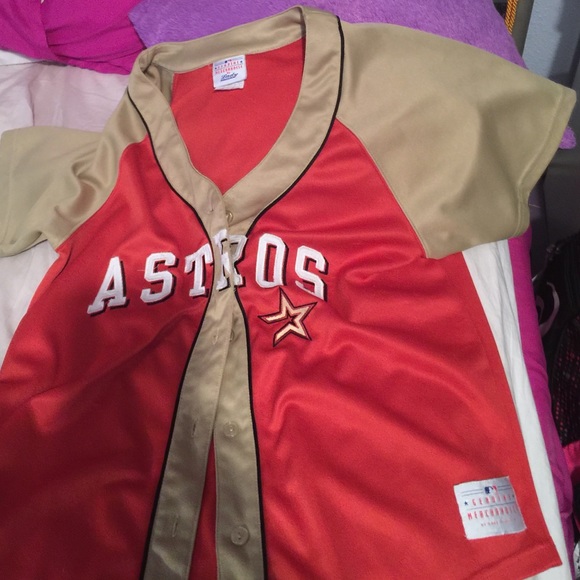 ASTROS JERSEY WORN - Picture 1 of 2