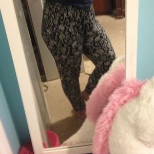 very cute floral joggers