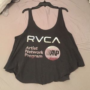 Grey RVCA tank XS