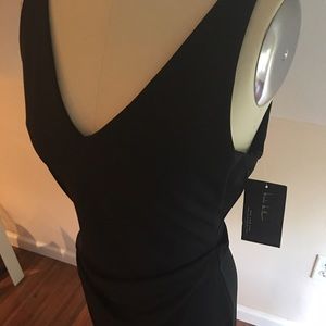 Nicole Miller NWT black Midi Dress