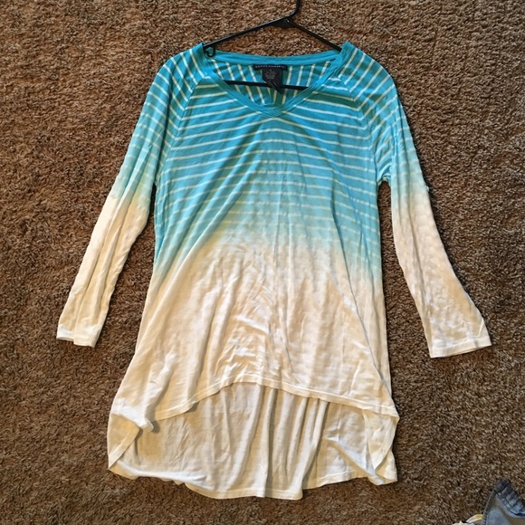 Blue faded shirt