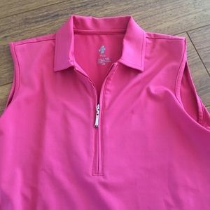Jofit women's golf shirt xsmall pink