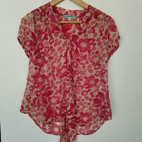 Nordstrom Floral Blouse