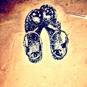 Chanel jelly sandals