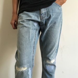 Cheap Monday Jeans - Cheap Monday Straight Up Thrift Jeans Cheap Monday Jeans - Cheap Monday Straight Up Thrift Jeans