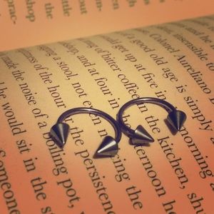 16 gauge circular barbell earrings